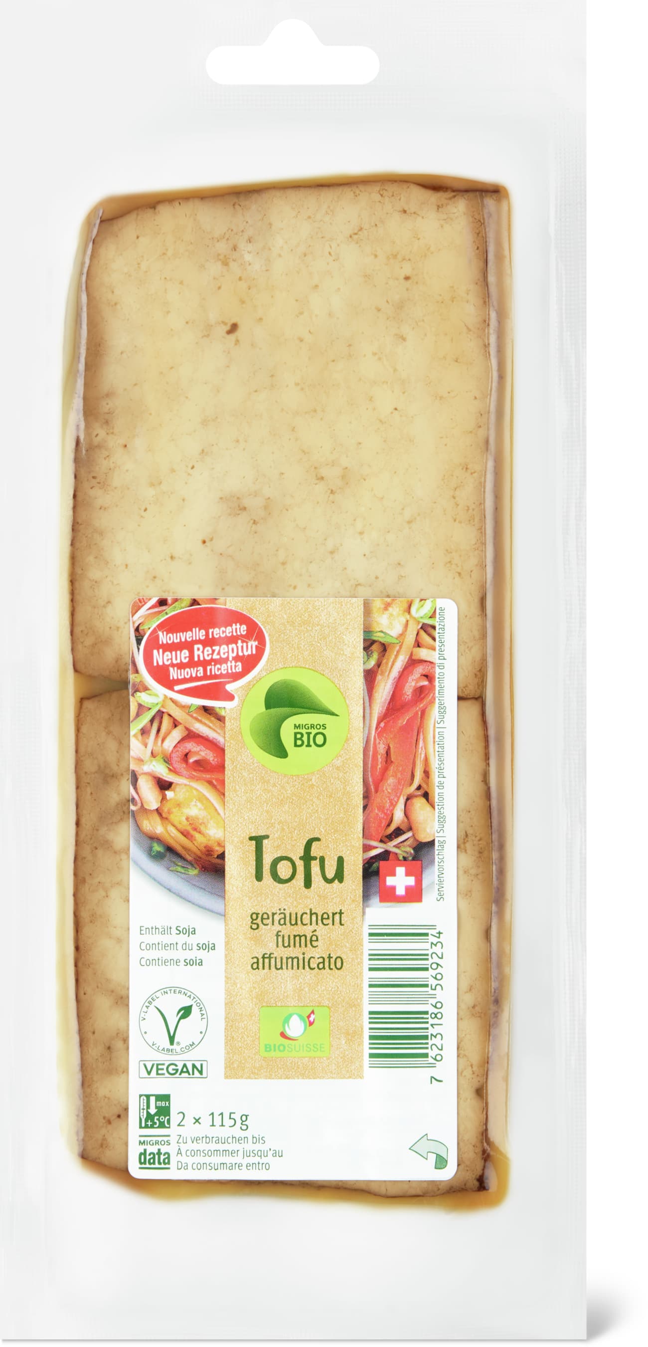 Tofu geräuchert
